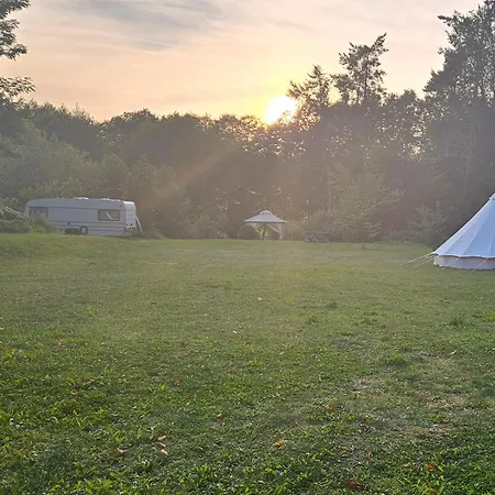 Campsite Tipi Jurte Zelt In Der Seenplatte