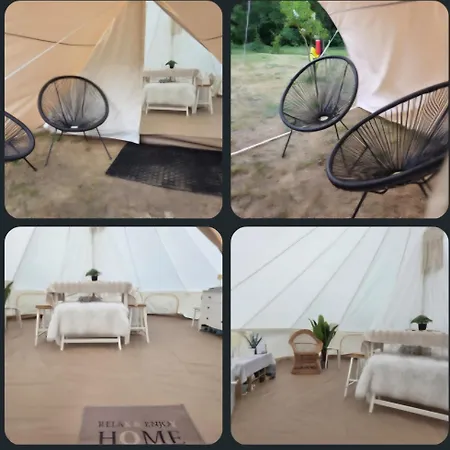 Tipi Jurte Zelt In Der Seenplatte * Carpin