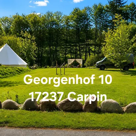 Tipi Jurte Zelt In Der Seenplatte Camping Carpin