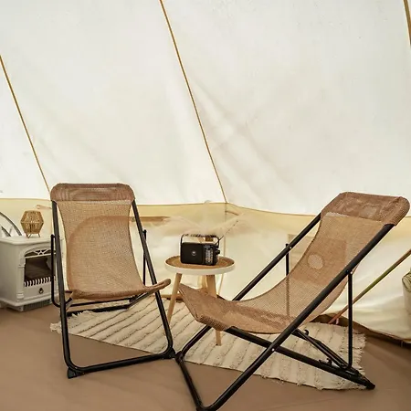 Tipi Jurte Zelt In Der Seenplatte Campsite *